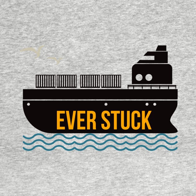 Ever Stuck Funny Shirt by ZoesPrints